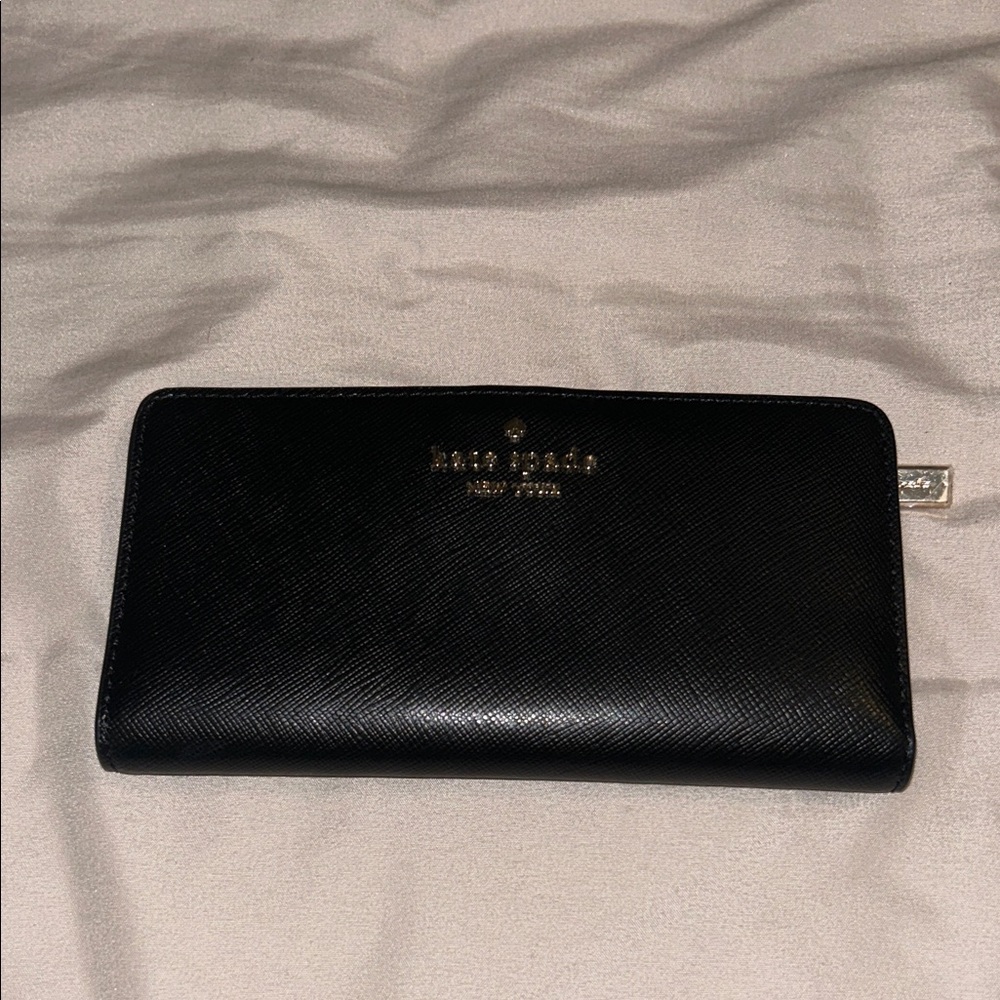 Kate Spade Black Bifold Wallet - Picture 2 of 4
